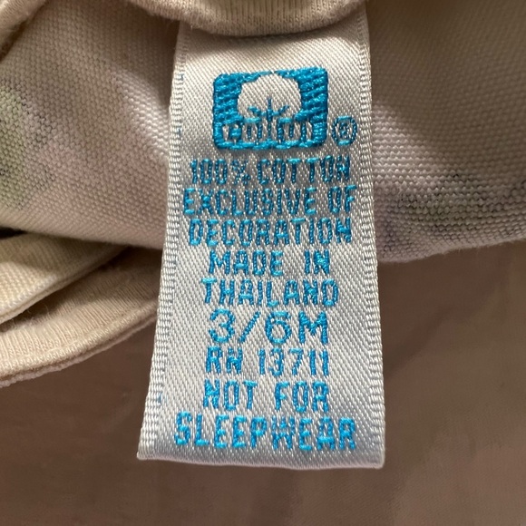 Baby Boy All Mine Beige & Green Frog print shorts overalls and matching hat - Picture 3 of 4